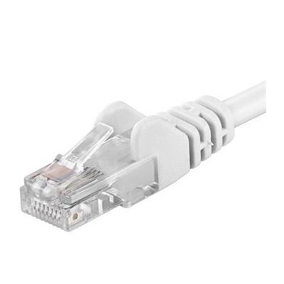 Patch kabel UTP RJ45-RJ45 level CAT6, 7m, bílá