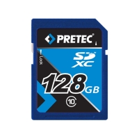 Pretec SDXC 128GB class 10 memory card