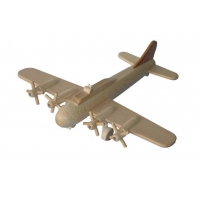 Ceeda Cavity - dřevěné letadlo Bombardér B17 velký