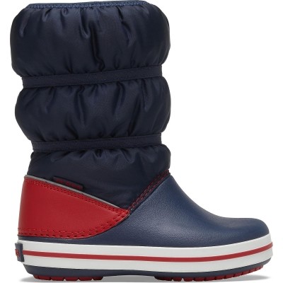 Crocs Crocband Winter Boot Kids - Navy/Red, C9 (25-26)