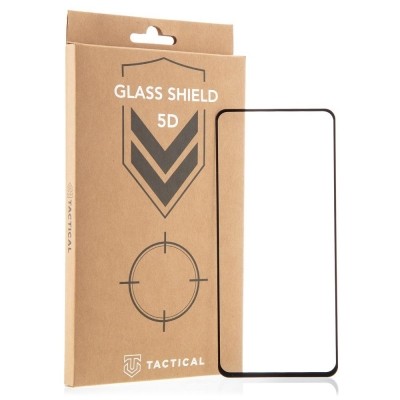 Tactical Glass Shield 5D sklo pro Xiaomi Redmi Note 9 Pro/9S/9 Pro Max Black 