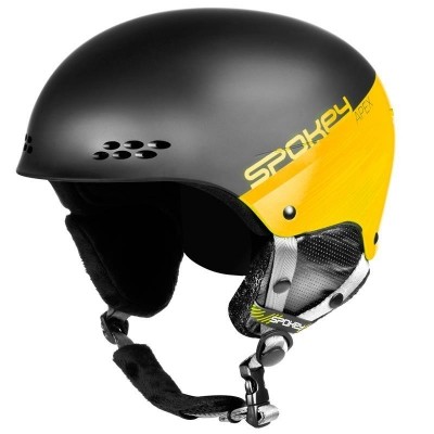 Spokey APEX lyžařská přilba černo-žlutá - vel. L/XL