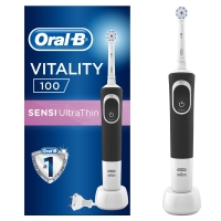 Elektrický zubní kartáček ORAL-B Vitality Sensitive 100 Black