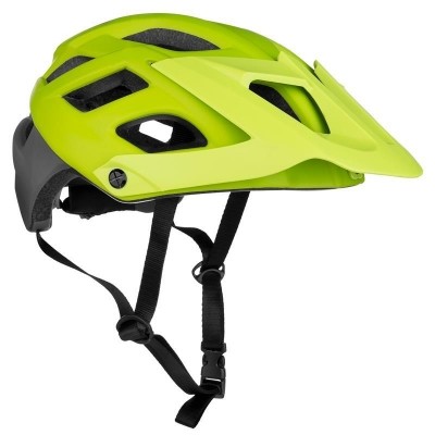 Spokey SINGLETRAIL Cyklistická přilba pro dospělé a juniory  IN-MOLD, 55-58 cm - zelená
