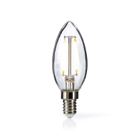 LED Retro Žárovka s Vláknem E14 | Svíčka | 2.5 V | 250 lm