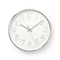 Nástěnné hodiny Nedis CLWA015PC30SR, průměr 30 cm