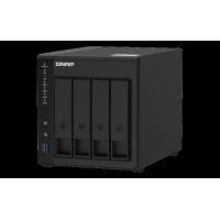 QNAP TS-451D2-2G (Celeron 2core  J4025 2,9GHz / 2GB RAM / 4x SATA / 1xHDMI 4K / 2x GbE / 4x USB 3.2)