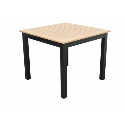 Hliníkový stůl Doppler Expert Wood antracit 90x910x75 cm