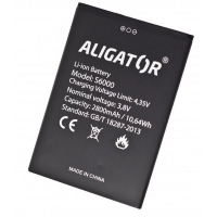 Baterie ALIGATOR S6000 Duo, Li-Ion 2800mAh, originální