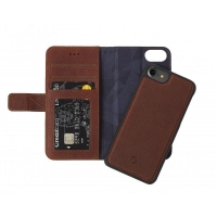 Decoded Leather 2in1 Wallet, brown - iPhone SE/8/7
