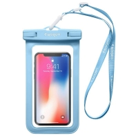 Spigen Velo A600 8" Waterproof Phone Case, blue