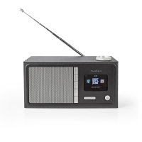 Internetové Rádio | 18 W | FM | Bluetooth® | Dálkový Ovladač | Černé