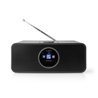 Internetové rádio Nedis RDIN4000BK, FM, Bluetooth®