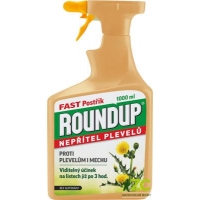Roundup Fast / bez glyfosátu - 1 l rozprašovač