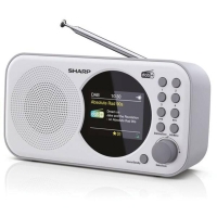 DAB rádio Sharp DR-P320(WH) FM/DAB