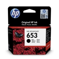 HP 653 černá inkoustová náplň (3YM75AE)