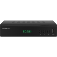 DVB-T/T2 přijímač SENCOR SDB 5005T H.265 (HEVC)