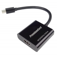 PremiumCord  adaptér mini DisplayPort - HDMI  Male/Female, 3D, 4K*2K@60Hz
