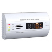 Detektor oxidu uhelnatého s alarmem, paměťí a LCD, CO-90 EN50291, životnost 10 let.