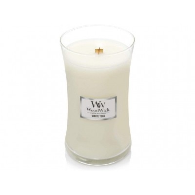 Vonná svíčka WoodWick, 609,5 g - White Teak