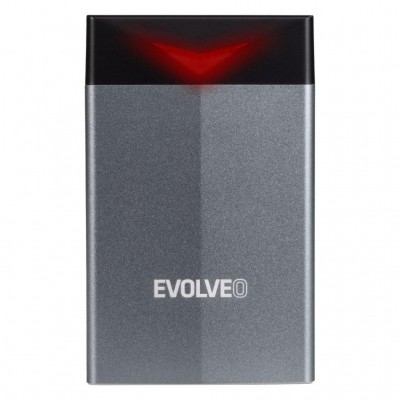 EVOLVEO 2.5" Tiny G2, 10Gb/s, externí rámeček na HDD, USB A 3.1 + redukce USB A/USB C