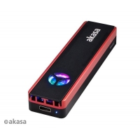 AKASA USB 3.2 Gen 2 ext. rámeček pro M.2 SSD RGB