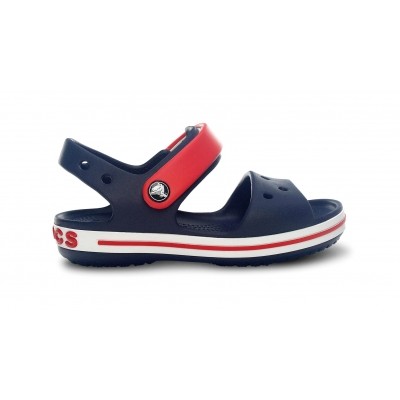 Crocs Crocband Sandal Kids - Navy/Red, C8 (24-25)