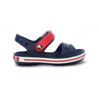 Crocs Crocband Sandal Kids - Navy/Red, C12 (29-30)