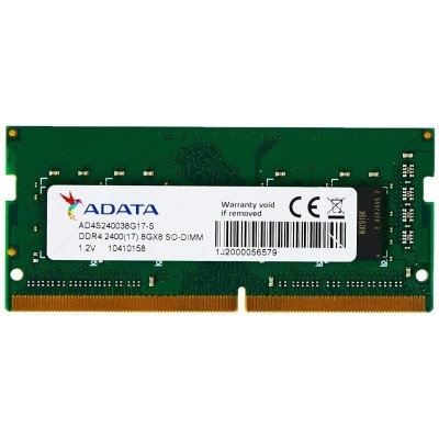 SO-DIMM 8GB DDR4-2400MHz ADATA  CL17 single tray