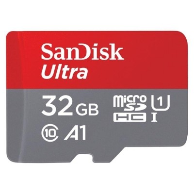 SanDisk Ultra microSDHC 32GB 120MB/s + adaptér