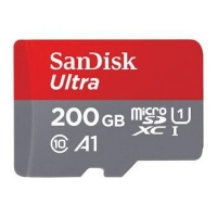 SanDisk Ultra microSDXC 200GB 120MB/s + adaptér