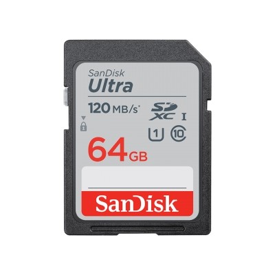 SanDisk Ultra SDXC 64GB 120MB/s Class10 UHS-I