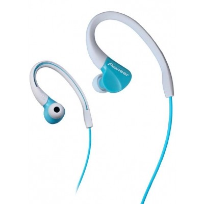 Pioneer SE-E3 závěsná sportovní sluchátka světle modrá