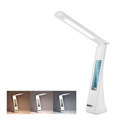 LED stolní lampička Solight WO58-W nabíjecí, USB - bílá