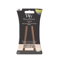 WoodWick náhradní vonné tyčinky do auta Vanilla & Sea Salt