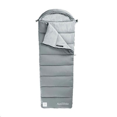 Naturehike pratelný spacák M300 bavlněný 1500g - šedý - šedá