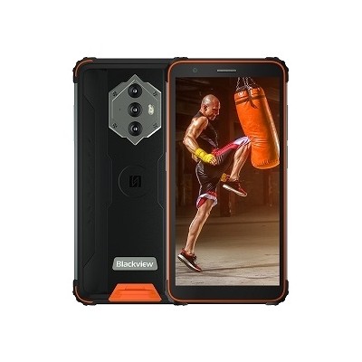 iGET Blackview GBV6600 Orange odolný telefon, 5,7" HD+ IPS, 4GB+64GB, DualSIM, 4G, 8580 mAh, NFC