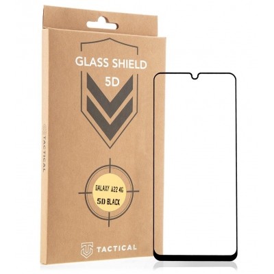 Tactical Glass Shield 5D sklo pro Samsung Galaxy A22 4G Black