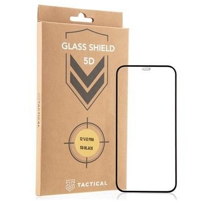 Tactical Glass Shield 5D AntiBlue sklo pro Apple iPhone 12/12 Pro Black 