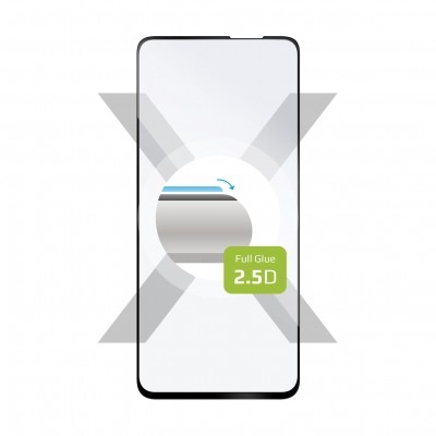 Ochranné tvrzené sklo FIXED Full-Cover pro Xiaomi POCO X3 GT, lepení přes celý displej, černé