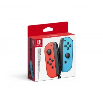Nintendo Switch Joy-Con ovladače Red/Neon Blue