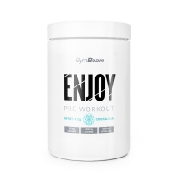 ENJOY Pre-Workout - GymBeam, 312 g, crystal blue