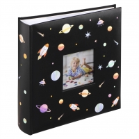 Hama album memo SPACY pro 200 fotografií 10x15 cm, černá