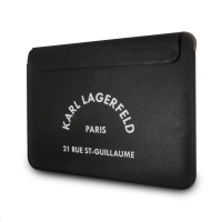 KLCS133RSGSFBK Karl Lagerfeld Kožené RSG Logo Sleeve Pouzdro pro MacBook Air/Pro