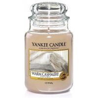 Vonná svíčka Yankee Candle Warm Cashmere- velká 623 g