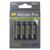 GP nabíjecí baterie ReCyko Pro Photo AA (HR6) 4PP