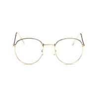 Módní dámské zlaté brýle  OK157Z