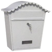 Poštovní schránka Napoleon B bílá, 365x365x135 mm