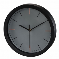 Nástěnné hodiny Hama MaxR, průměr 25 cm, tichý chod, šedé