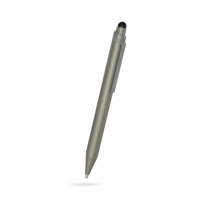 Hama Mini 2v1, zadávací pero pro tablety/ smartphony, s propiskou, šedé